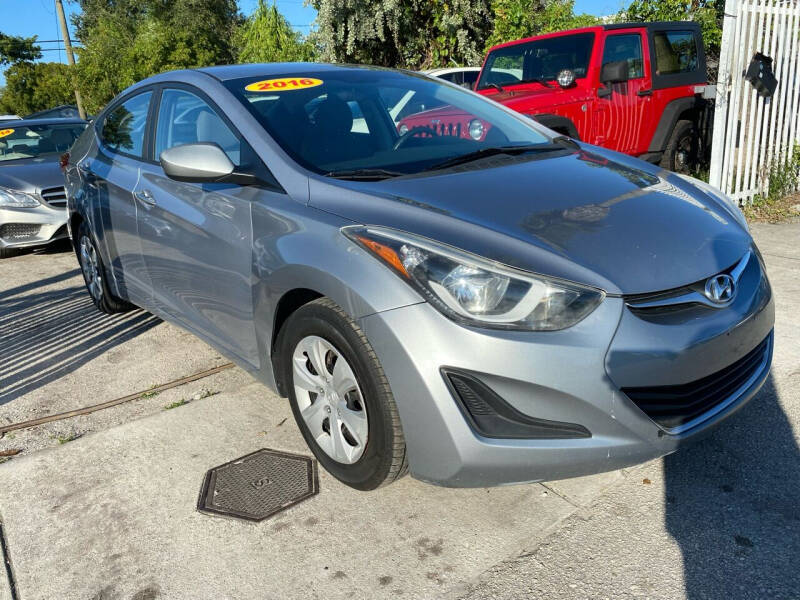 2016 Hyundai Elantra for sale at Plus Auto Sales in West Park FL