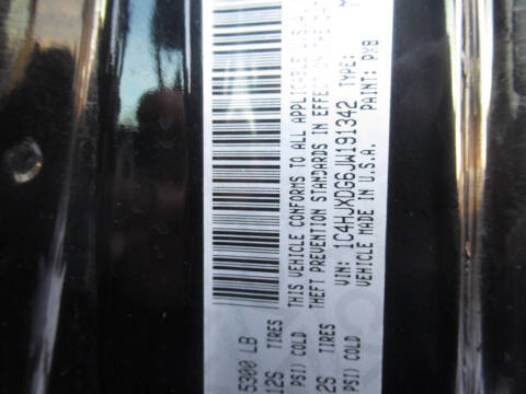 2018 Jeep Wrangler Unlimited