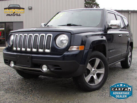 2016 Jeep Patriot for sale at High-Thom Motors in Thomasville NC