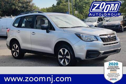2017 Subaru Forester for sale at Zoom Auto Group in Parsippany NJ