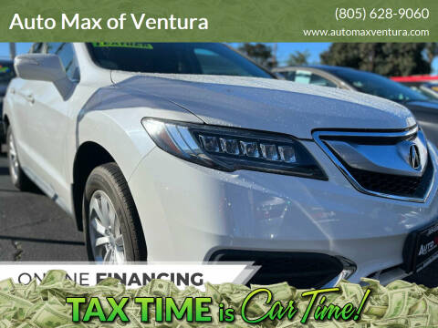 2018 Acura RDX for sale at Auto Max of Ventura in Ventura CA