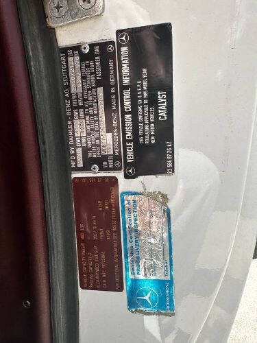 1985 Mercedes-Benz SL-Class