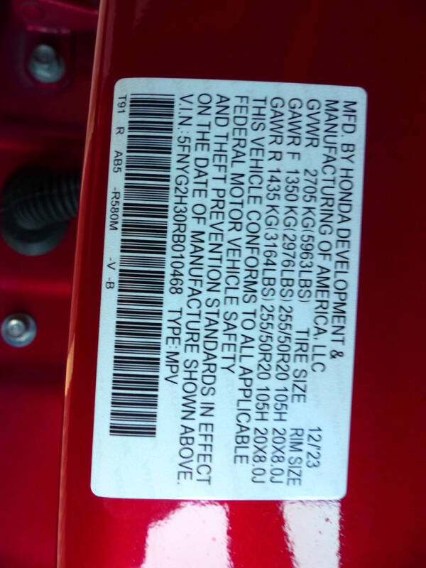 2024 Honda Pilot Sport