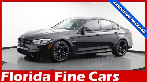 2016 BMW M3 for sale at Florida Fine Cars - West Palm Beach in West Palm Beach FL