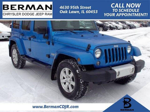 2015 Jeep Wrangler Unlimited for sale at Berman Chrysler Dodge Jeep Ram in Oak Lawn IL