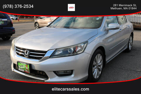 2013 Honda Accord for sale at ELITE AUTO SALES, INC in Methuen MA