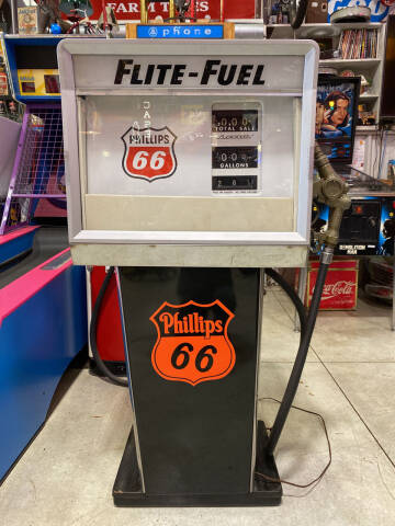  Phillips 66 Gas Pump for sale at Rock Hard Motors Inc - Automobilia & Antiques in Treynor IA