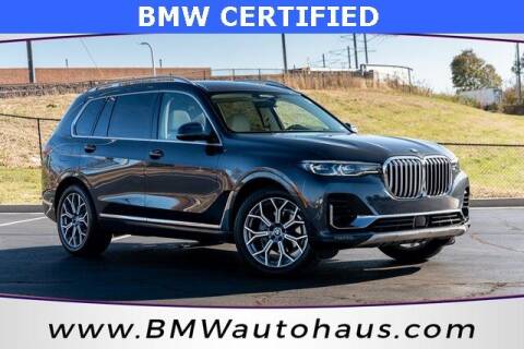 2020 BMW X7 for sale at Autohaus Group of St. Louis MO - 3015 South Hanley Road Lot in Saint Louis MO