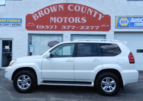 2004 Lexus GX 470 for sale at Brown County Motors in Russellville OH