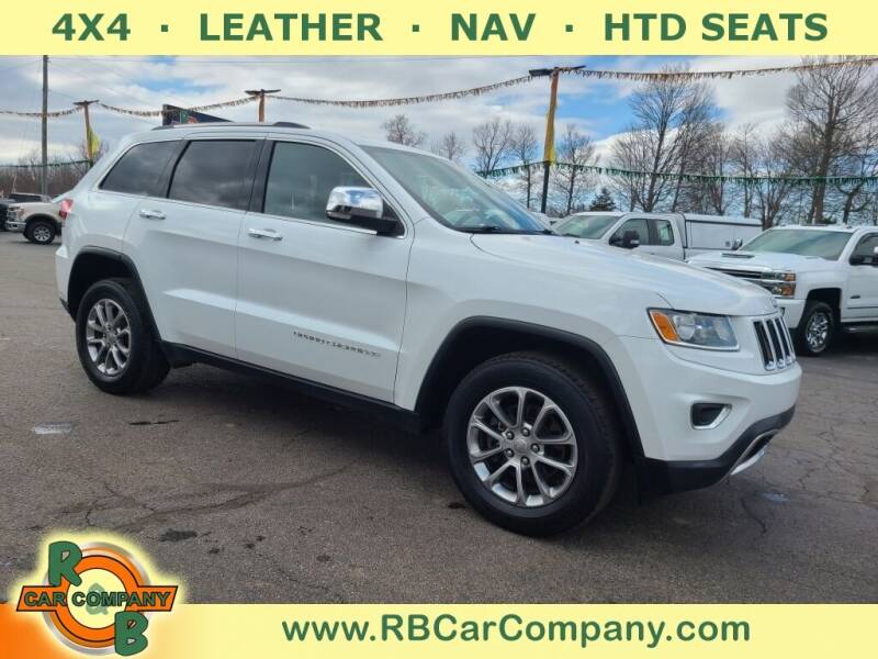 2015 Jeep Grand Cherokee for sale at R & B CAR CO - R&B CAR COMPANY in Columbia City IN