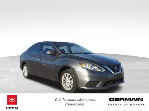 2019 Nissan Sentra for sale at GERMAIN TOYOTA OF DUNDEE in Dundee MI