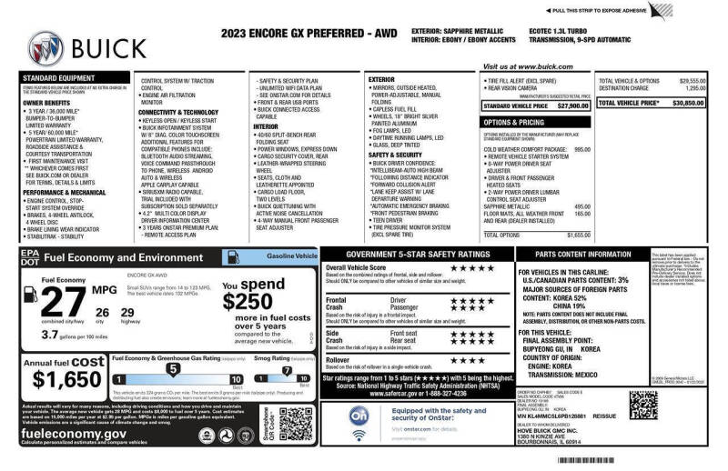 2023 Buick Encore GX Preferred