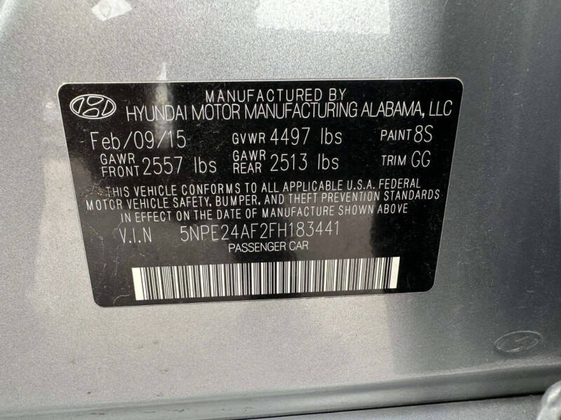 2015 Hyundai Sonata SE
