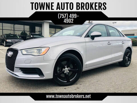 2015 Audi A3 for sale at TOWNE AUTO BROKERS in Virginia Beach VA