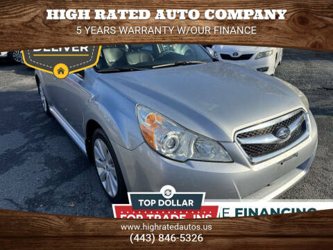 2012 Subaru Legacy 2.5i Limited