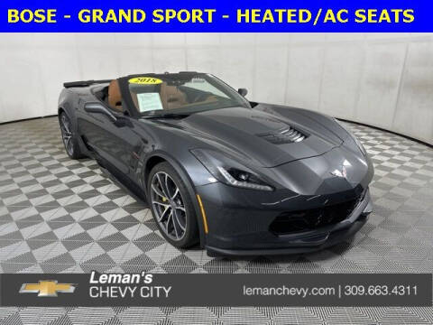 2018 Chevrolet Corvette for sale at Leman's Chevy City in Bloomington IL