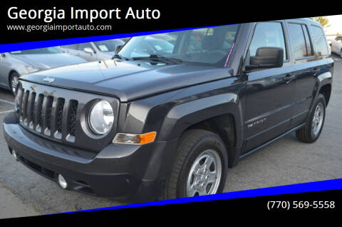 2016 Jeep Patriot for sale at Georgia Import Auto in Alpharetta GA