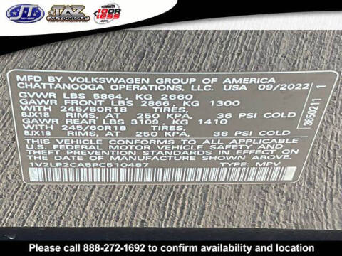 2023 Volkswagen Atlas SE 4Motion