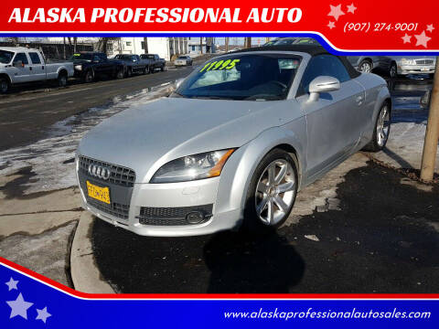 2008 Audi TT for sale at ALASKA PROFESSIONAL AUTO in Anchorage AK