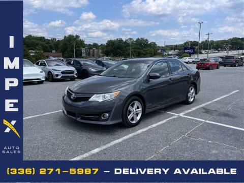 2013 Toyota Camry for sale at Impex Auto Sales in Greensboro NC