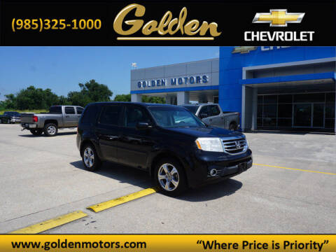 2015 Honda Pilot for sale at GOLDEN MOTORS in Cut Off LA