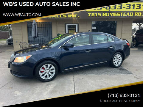2012 Buick LaCrosse