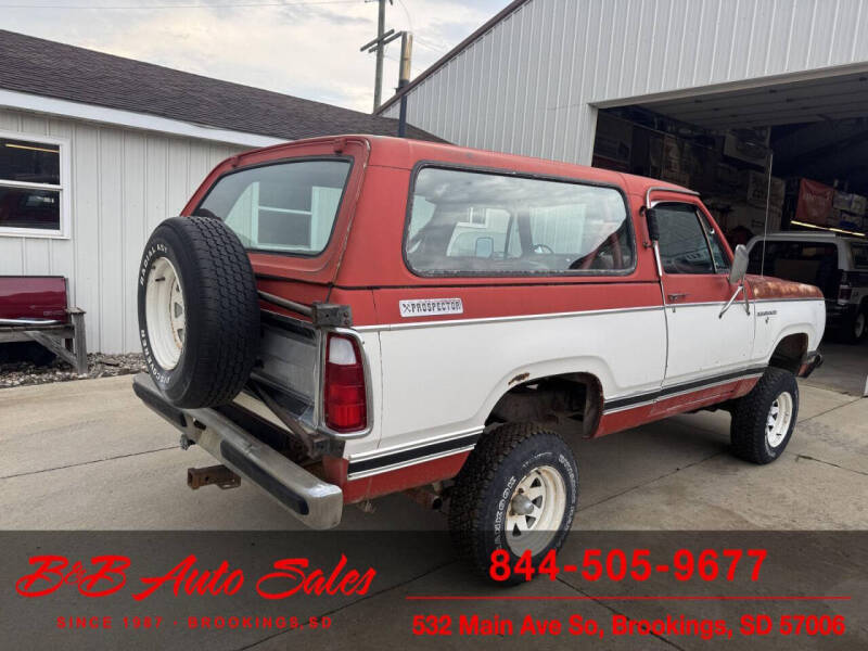 1979 Dodge Ramcharger