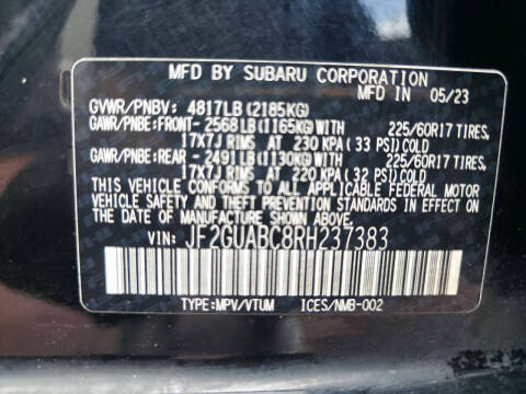 2024 Subaru Crosstrek