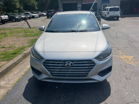 2019 Hyundai Accent for sale at BRAVA AUTO BROKERS LLC in Clarkston GA