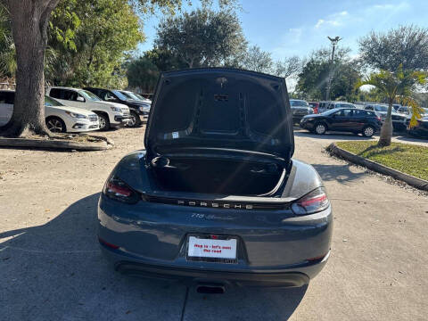 2017 Porsche 718 Boxster