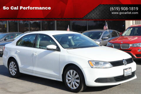 2014 Volkswagen Jetta for sale at So Cal Performance in San Diego CA