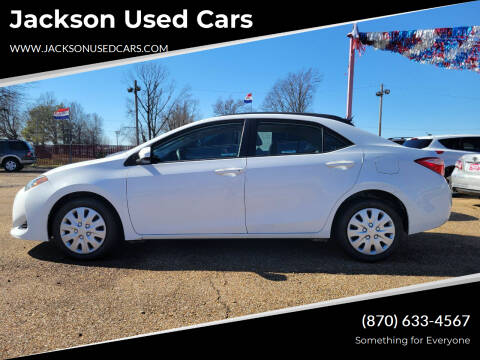 2017 Toyota Corolla for sale at Jackson Used Cars in Forrest City AR