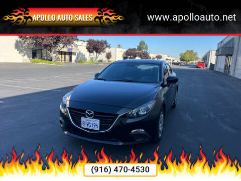 2015 Mazda MAZDA3 for sale at APOLLO AUTO SALES in Sacramento CA