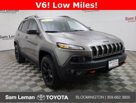 2017 Jeep Cherokee for sale at Sam Leman Toyota Bloomington in Bloomington IL