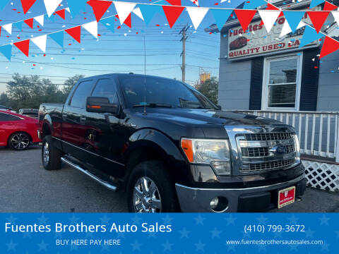 2013 Ford F-150 for sale at Fuentes Brothers Auto Sales in Jessup MD