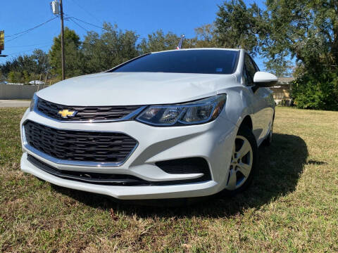 2018 Chevrolet Cruze for sale at LATINOS MOTOR OF ORLANDO in Orlando FL