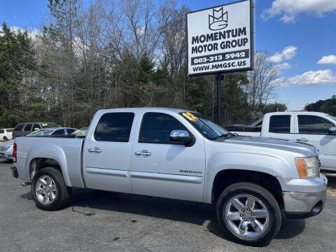 2012 GMC Sierra 1500 for sale at Momentum Motor Group in Lancaster SC
