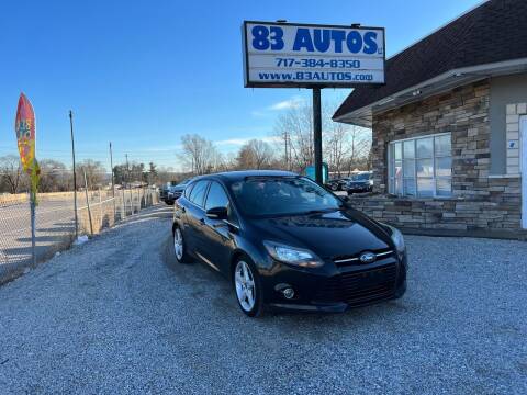 2013 Ford Focus for sale at 83 Autos in York PA