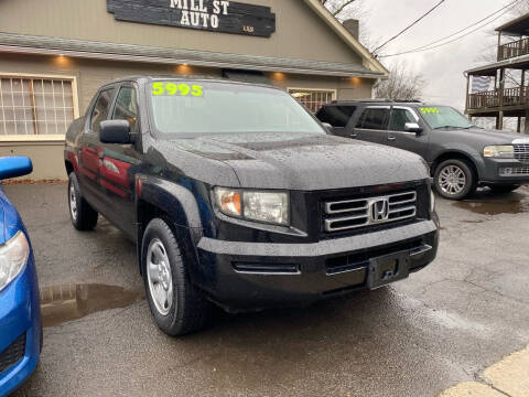 2008 Honda Ridgeline for sale at MILL STREET AUTO SALES LLC in Vernon CT