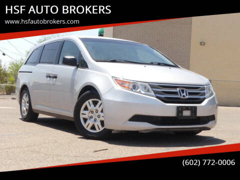 2012 Honda Odyssey for sale at HSF AUTO BROKERS in Phoenix AZ