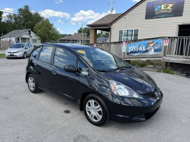 Black 2009 Honda Fit Base Base 4dr Hatchback 5A 1