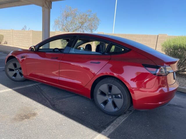 Used 2023 Tesla Model 3 Base with VIN 5YJ3E1EA3PF452297 for sale in Peoria, AZ