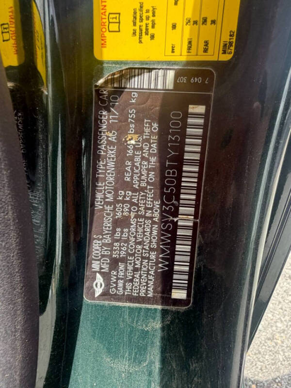 2011 MINI Cooper S