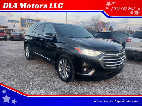 2018 Chevrolet Traverse for sale at DLA Motors LLC in Detroit MI