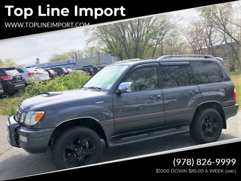 2005 Lexus LX 470 for sale at Top Line Import of Methuen in Methuen MA