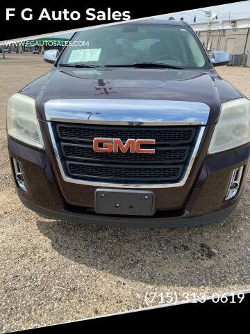 2011 GMC Terrain for sale at F G Auto Sales in Osseo WI