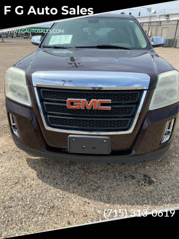 2011 GMC Terrain for sale at F G Auto Sales in Osseo WI