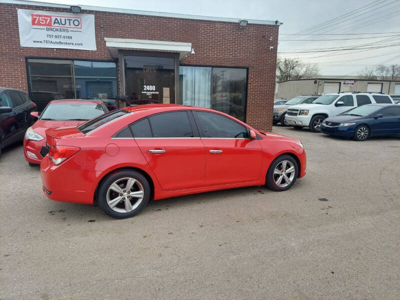 2014 Chevrolet Cruze for sale at 757 Auto Brokers in Norfolk VA
