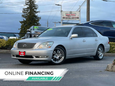 2005 Lexus LS 430 for sale at Real Deal Cars in Everett WA