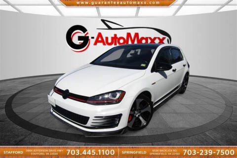2017 Volkswagen Golf GTI for sale at Guarantee Automaxx in Stafford VA